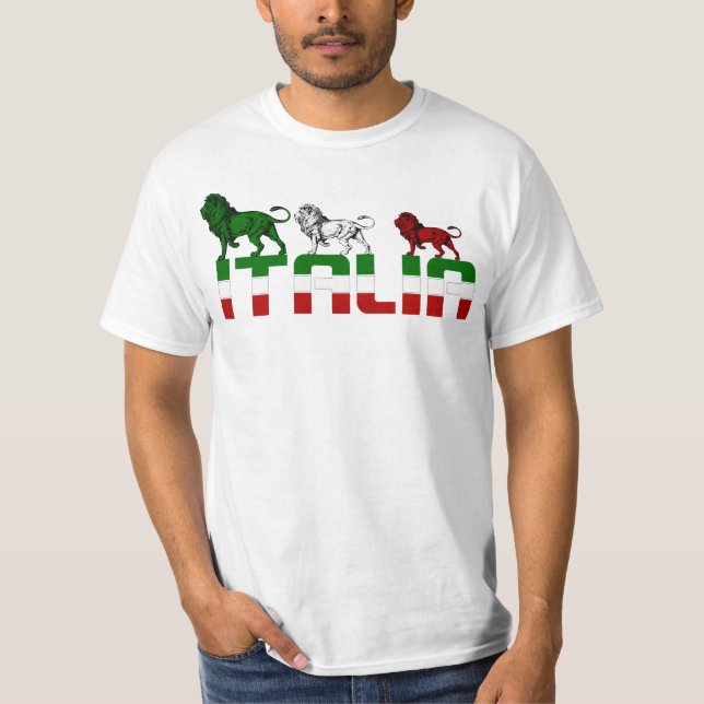 Italy Lion T-Shirt (Front)