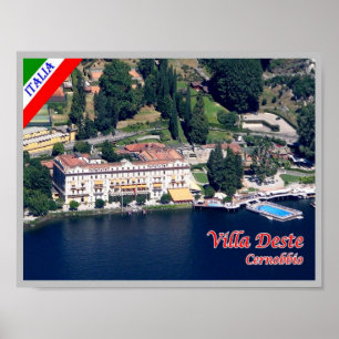 Italy - Lombardy - Lake Como - Cernobbio - Poster