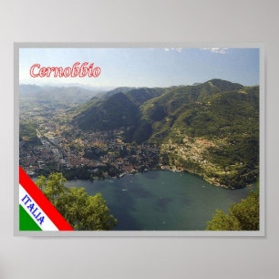Italy - Lombardy - Lake Como - Cernobbio - Poster