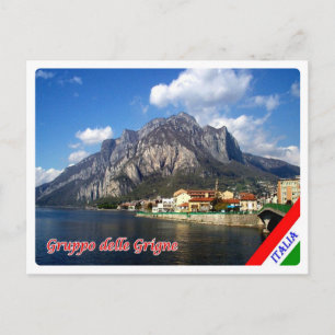 Italy - Lombardy - Lake Como - Gruppo delle Grigne Postcard