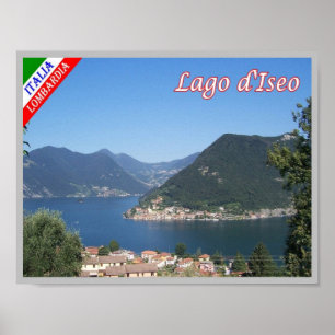 Italy - Lombardy - Lake Iseo - Monte Isola - Poster