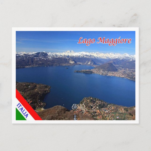 Italy - Lombardy - Lake Maggiore - Postcard (Front)