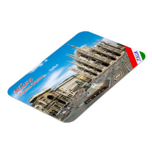 Italy - Lombardy - Milan - Duomo  Square - Magnet