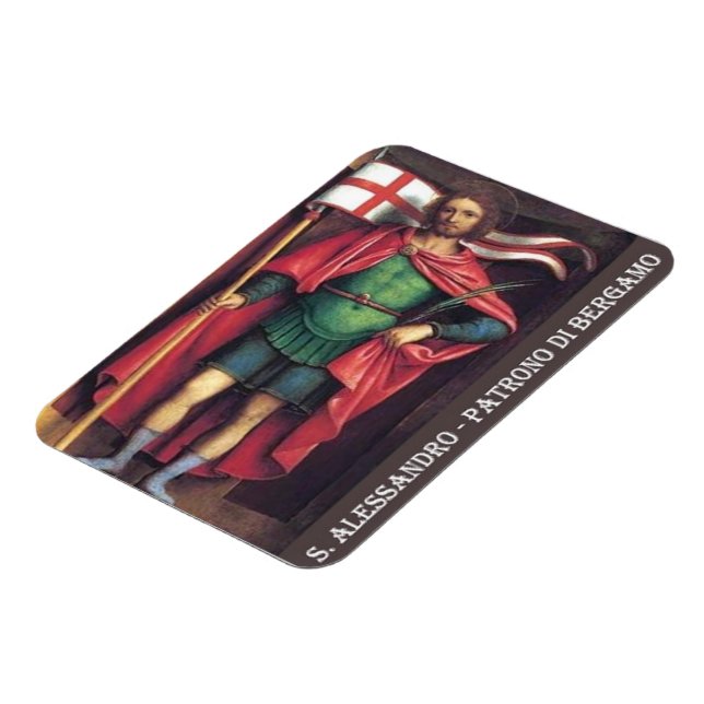 Italy - Lombardy - S. Alessandro - Patrono - Magnet (Left Side)