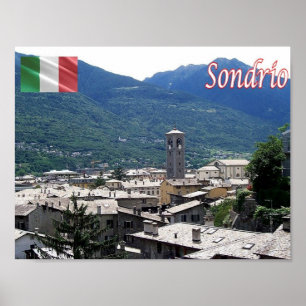 Italy - Lombardy - Sondrio - Poster