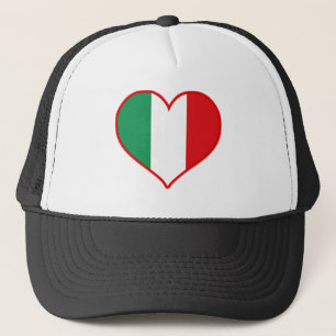 Italy Love Trucker Hat