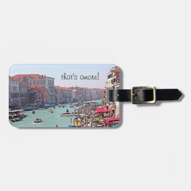 Italy Luggage Tag - Venice (Front Horizontal)