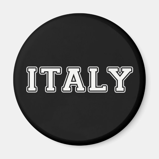 Italy Magnet (Front)