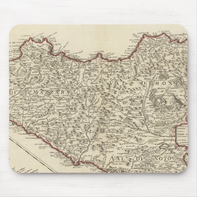 Italy, Malta Mouse Mat (Front)