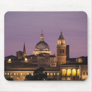 Italy, Mantua Province, Mantua. Town view and 2 Mouse Mat
