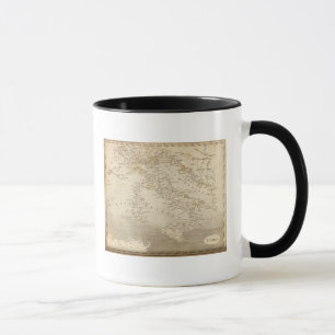 Italy Map by Arrowsmith Mug