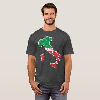 Italy Map Classic Shirt Apparel Sale; Man or Lady