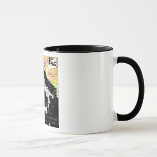 Italy Map Mug