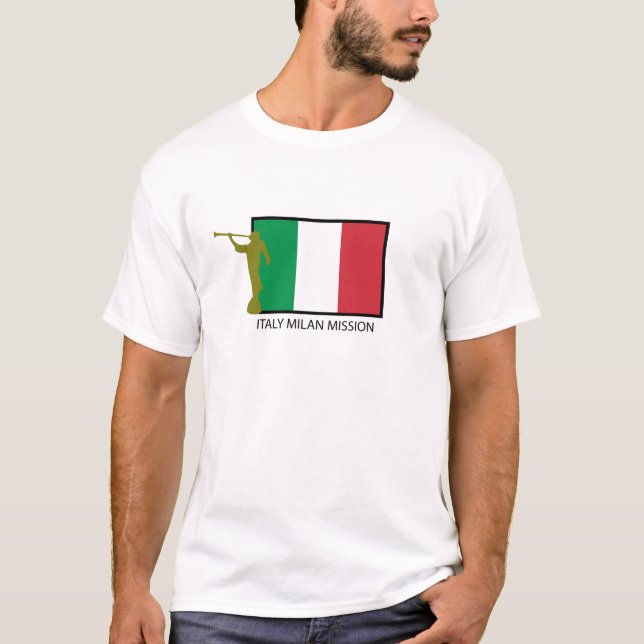 ITALY MILAN MISSION LDS CTR T-Shirt (Front)