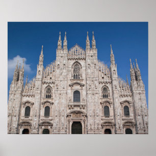 Italy, Milan Province, Milan. Milan Cathedral, 2 Poster