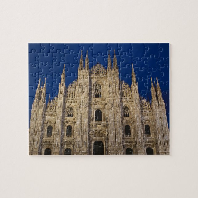 Italy, Milan Province, Milan. Milan Cathedral, Jigsaw Puzzle (Horizontal)