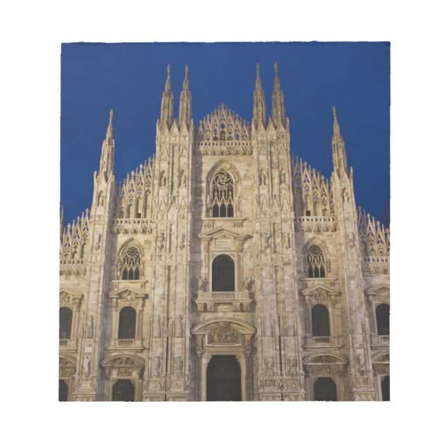 Italy, Milan Province, Milan. Milan Cathedral, Notepad (Front)