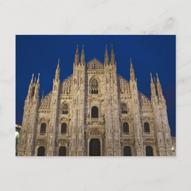 Italy, Milan Province, Milan. Milan Cathedral, Postcard (Front)