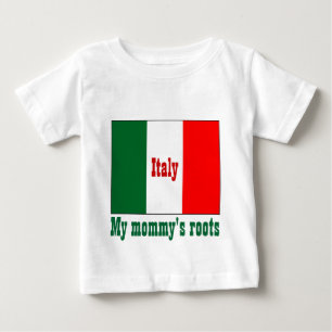 Italy my mummy's roots baby T-Shirt