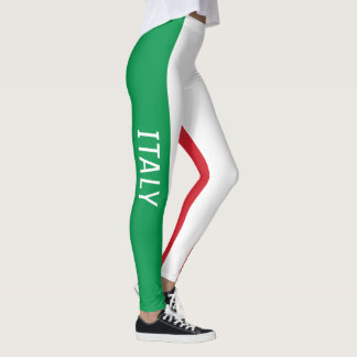Italy National Flag Style Leggings