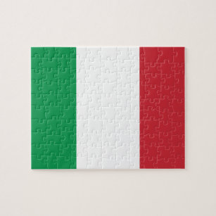 Italy National World Flag Jigsaw Puzzle