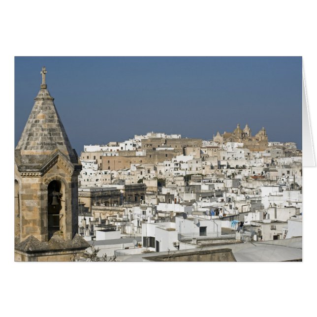 Italy, Ostuni, close up view of old city (Front Horizontal)
