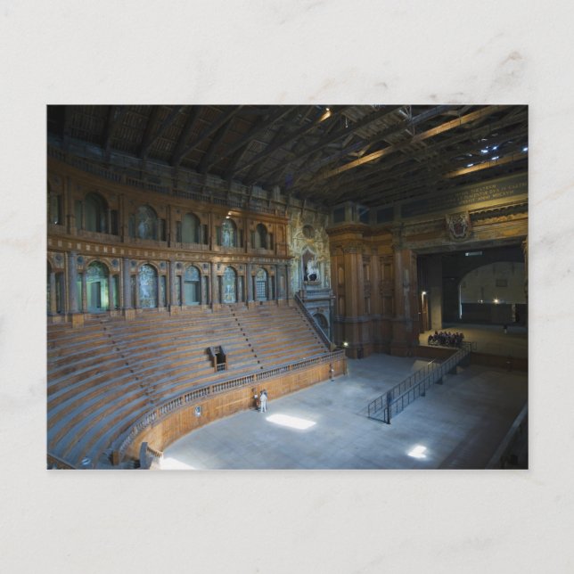 Italy, Parma, Teatro Farnese Postcard (Front)