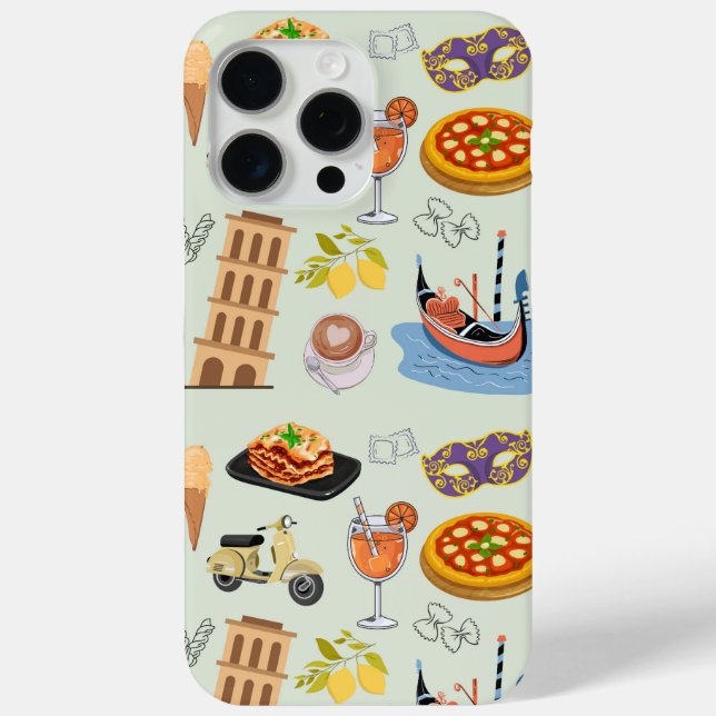  Italy Perfect Vacation Case-Mate iPhone Case (Back)