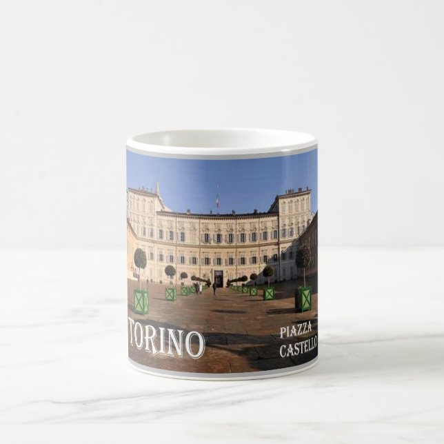 Italy - Piedmont - Torino - Castle Square - Coffee Mug (Center)