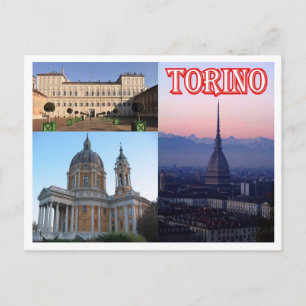 Italy - Piedmont - Torino - Mosaic - Postcard