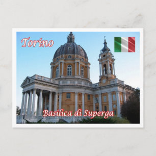Italy - Piedmont - Torino - Superga Basilica - Postcard