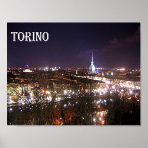 Italy - Piedmont - Turin - Poster