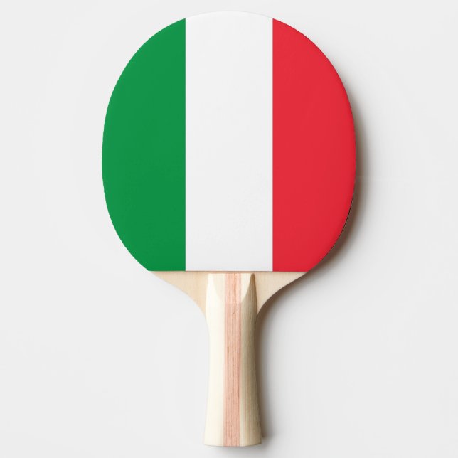Italy Ping Pong Paddle (Front)