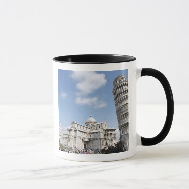 Italy, Pisa. Cathedral, baptistry and Leaning Mug (Right)
