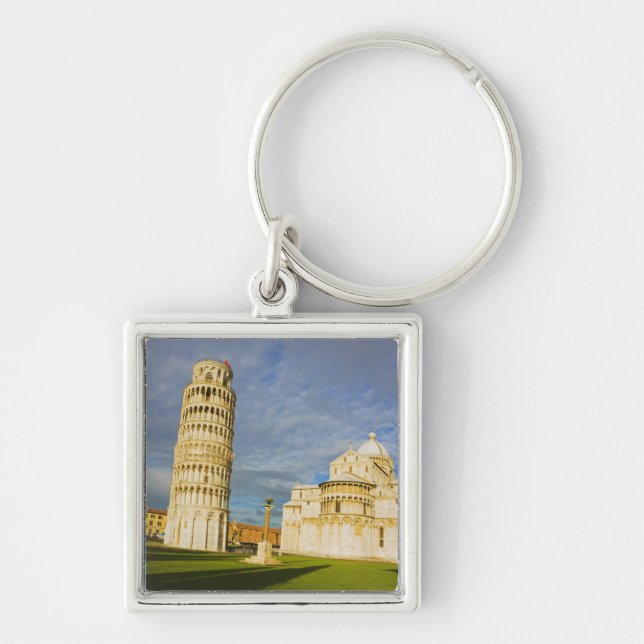 Italy, Pisa, Duomo and Leaning Tower, Pisa, 2 Key Ring (Front)