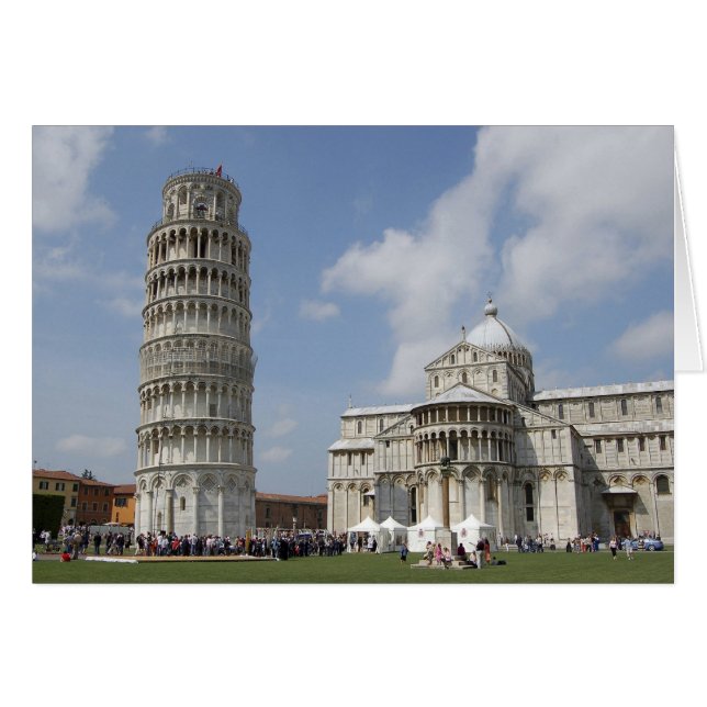 Italy, Pisa. Leaning Tower of Pisa and (Front Horizontal)