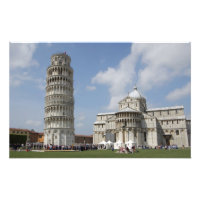 Italy, Pisa. Leaning Tower of Pisa and