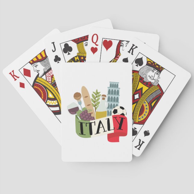 Italy Playing Cards (Back)