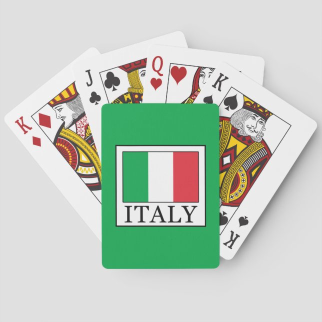 Italy Playing Cards (Back)
