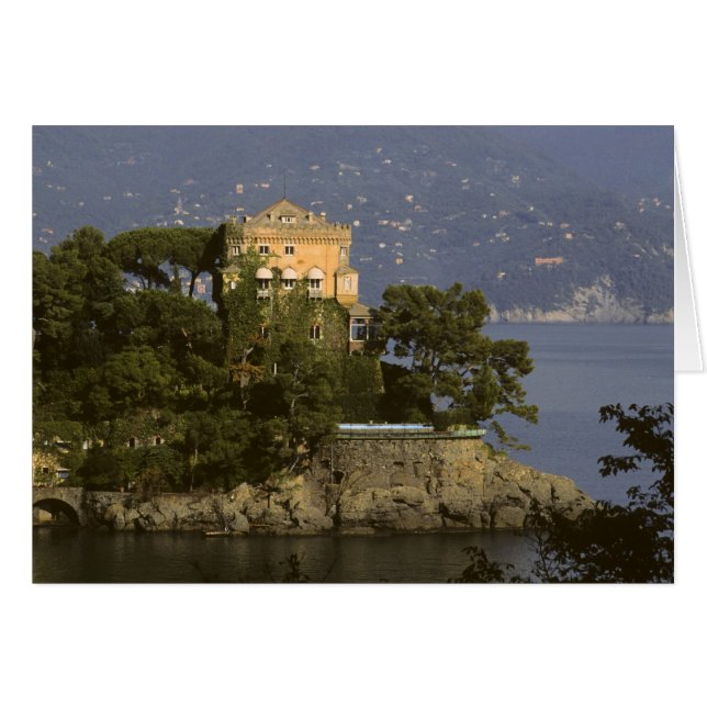 Italy, Portofino. Scenic life on the (Front Horizontal)