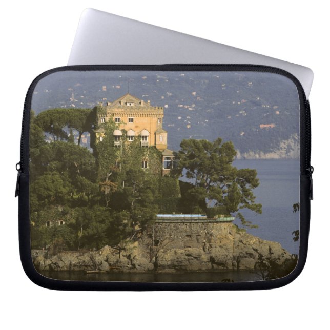 Italy, Portofino. Scenic life on the Laptop Sleeve (Front)