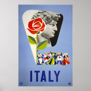 Italy Print Italian Art ENIT Travel Poster