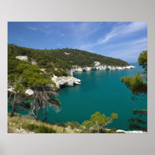 Italy, Puglia, Promontorio del Gargano, Testa Poster