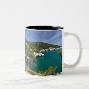 Italy, Puglia, Promontorio del Gargano, Testa Two-Tone Coffee Mug