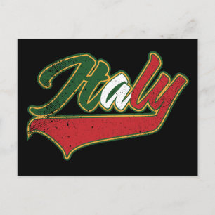 Italy Retro Postcard