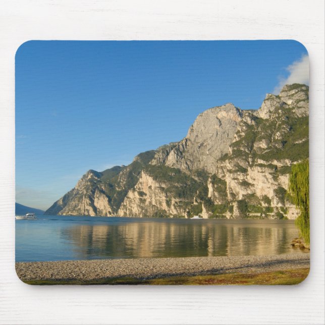Italy, Riva del Garda, Lake Garda, Mount Mouse Mat (Front)