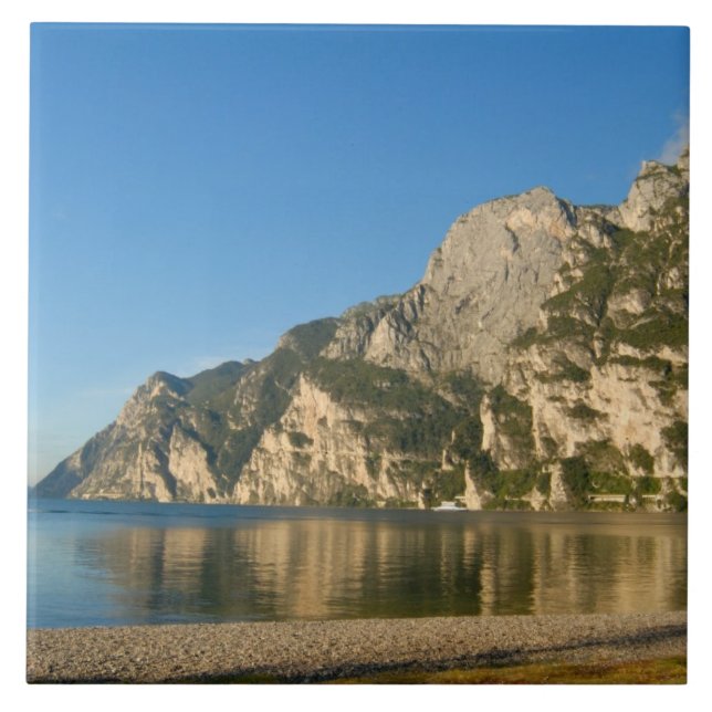 Italy, Riva del Garda, Lake Garda, Mount Tile (Front)