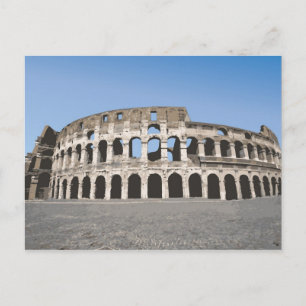 Italy, Rome, Antique Roman amphitheatre's, Postcard