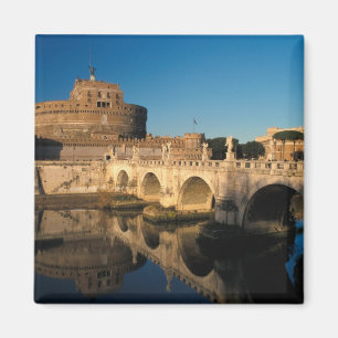 Italy, Rome, Castel Sant'Angelo and river Magnet