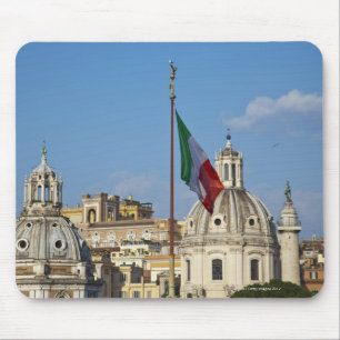 Italy, Rome. Italian flag Mouse Mat